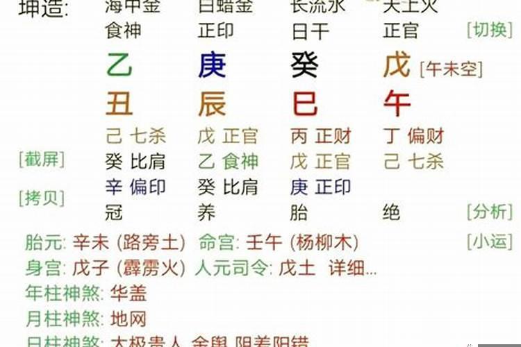 八字算命里乙丑日是什么意思