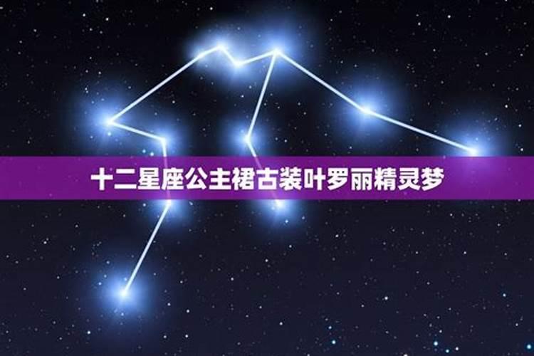 十二星座公主裙