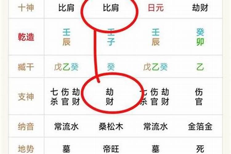 年柱比肩是什么意思