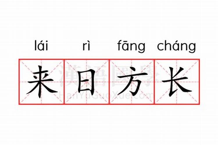 来日方长代表什么生肖动物