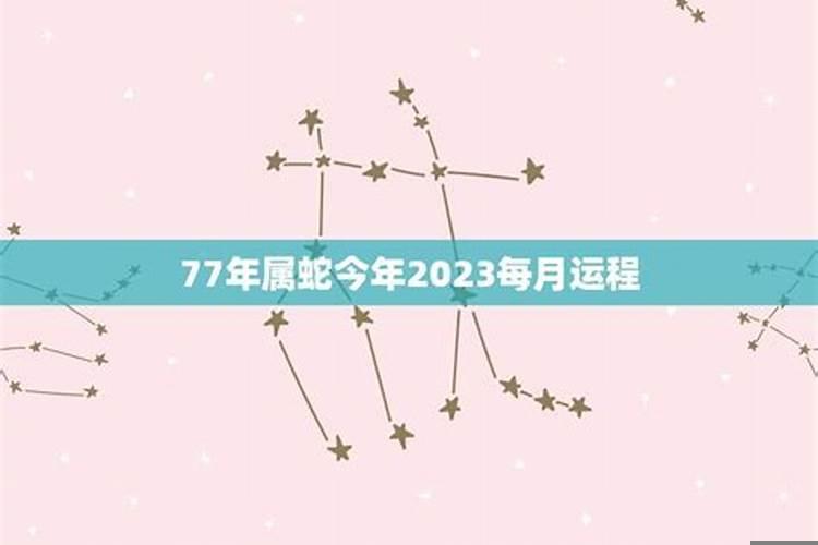 77年属蛇今年12月运程