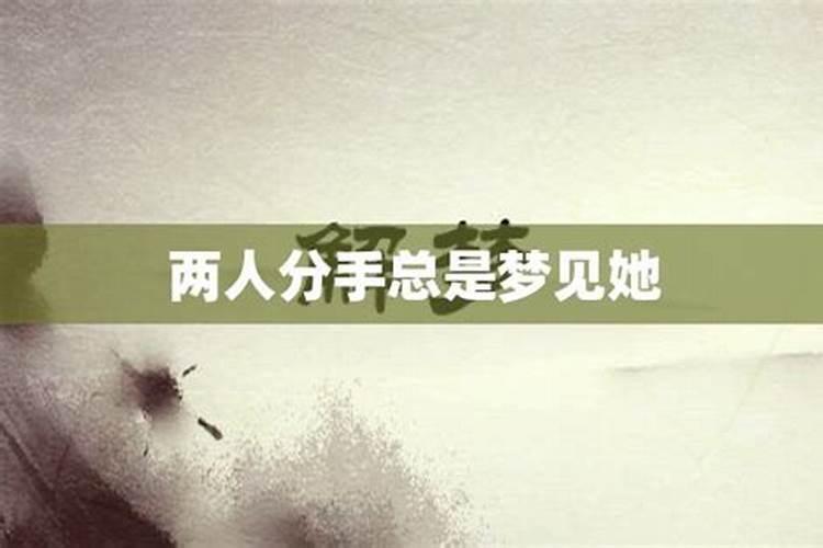 分手后总是做梦到他