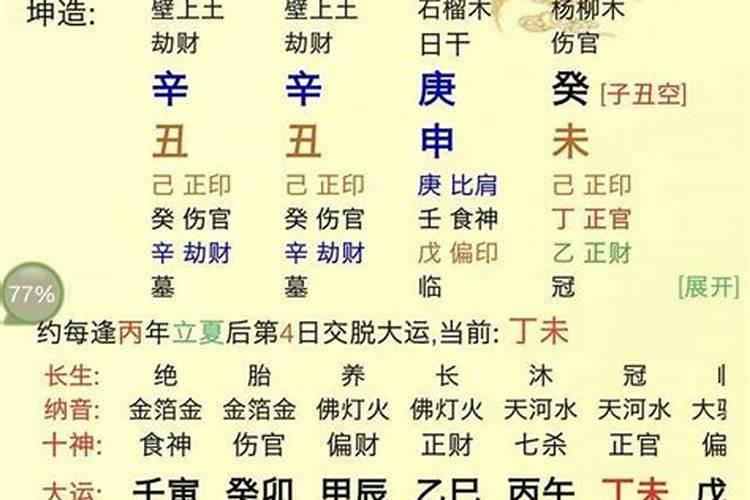 八字表示什么