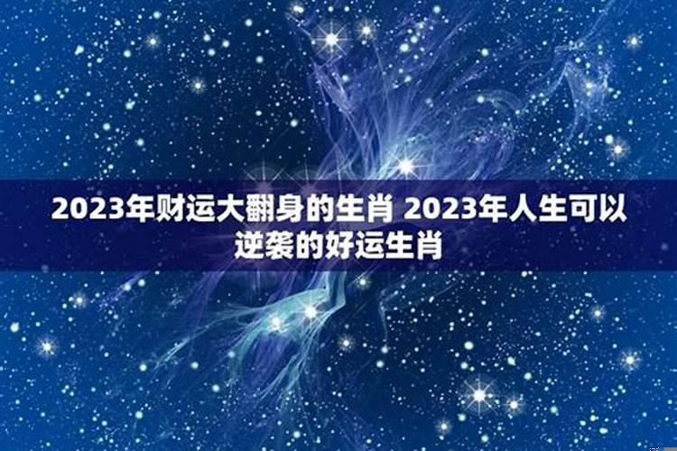 2022年财运大翻身的生肖