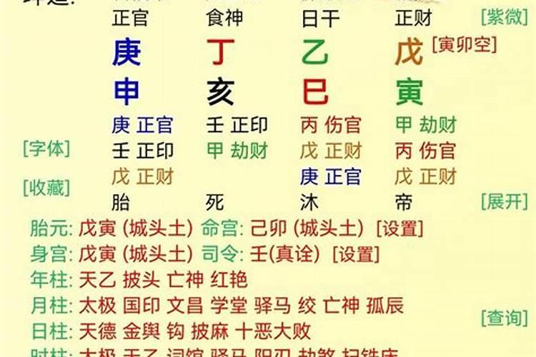 丙寅己亥庚申庚辰是巨富八字