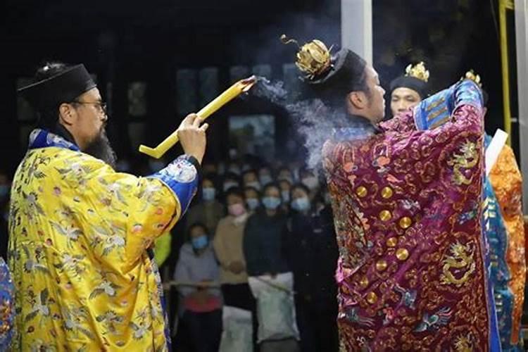 兰州白云观寒衣节超度法会