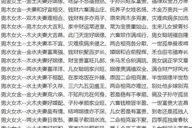 八字下等格局有哪些