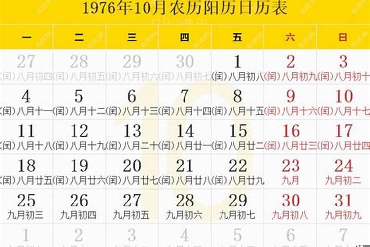 1976年阳历10月13日是什么星座