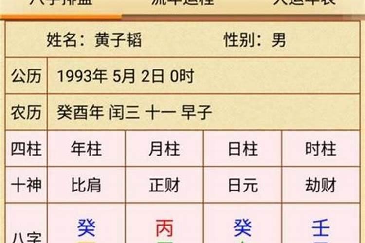 八字算命免费测财运