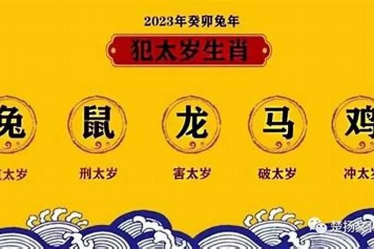 2023年犯太岁的四大生肖