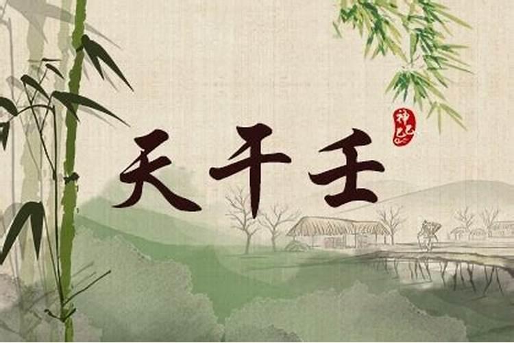 天干壬水是什么意思