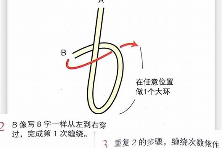 绳子八字结