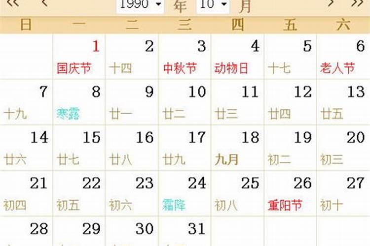 90年农历11月12日是什么星座