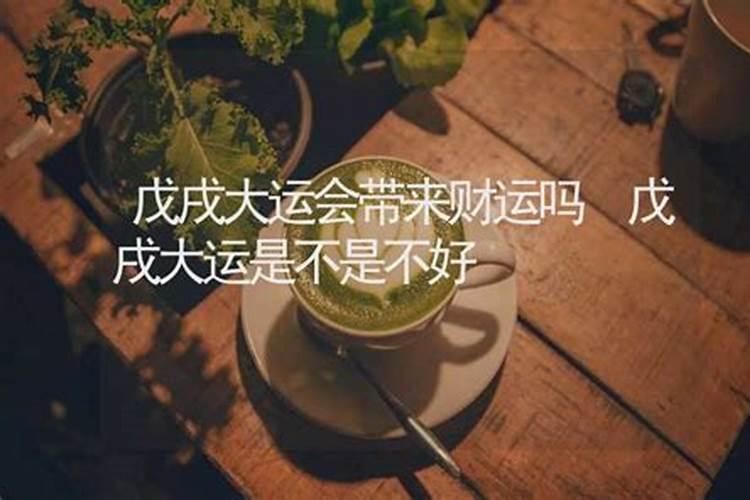 大运戊戌运势如何