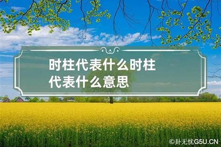 夫妻星在时柱代表什么