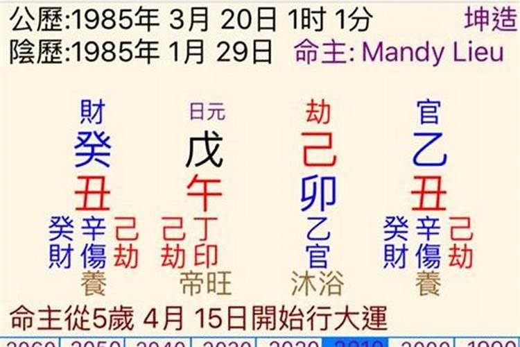 八字婚姻实例详解