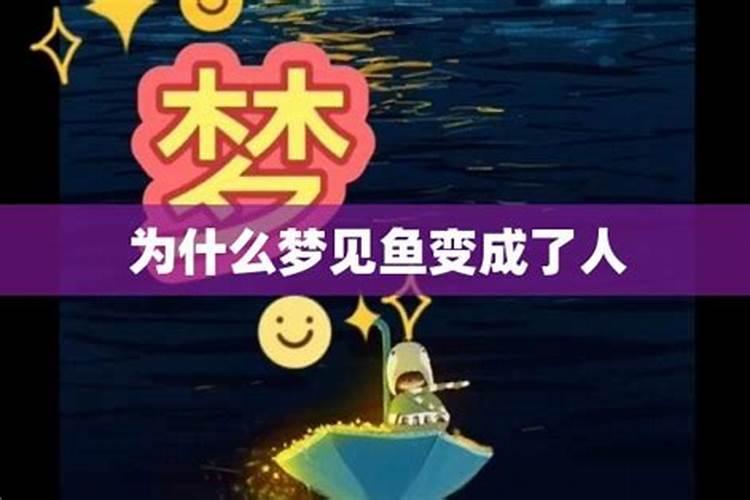 梦见鱼变成人是什么意思周公解梦